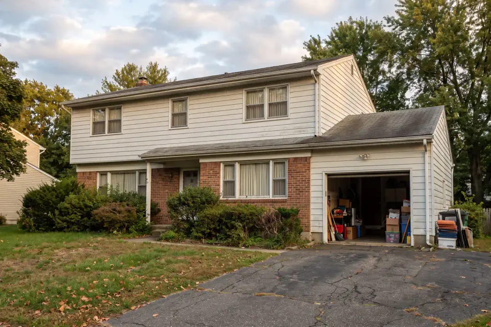 Older New Jersey home awaiting a respectful cleanout
