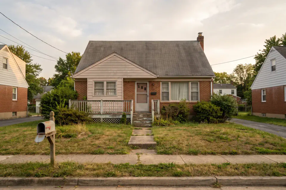 Modest Delaware home with unresolved property tax debt