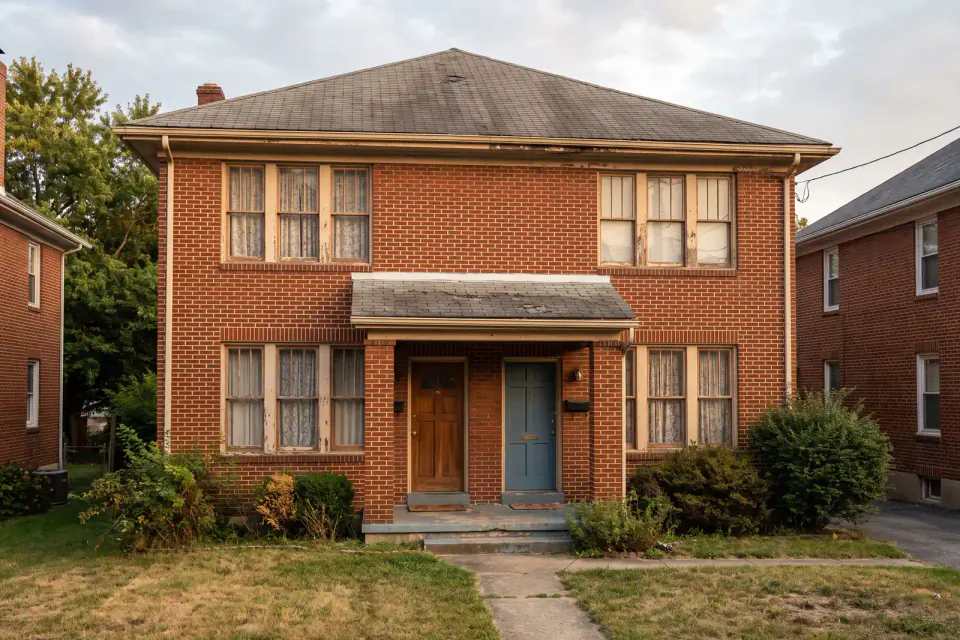 Occupied New Jersey duplex with ordinary deferred maintenance